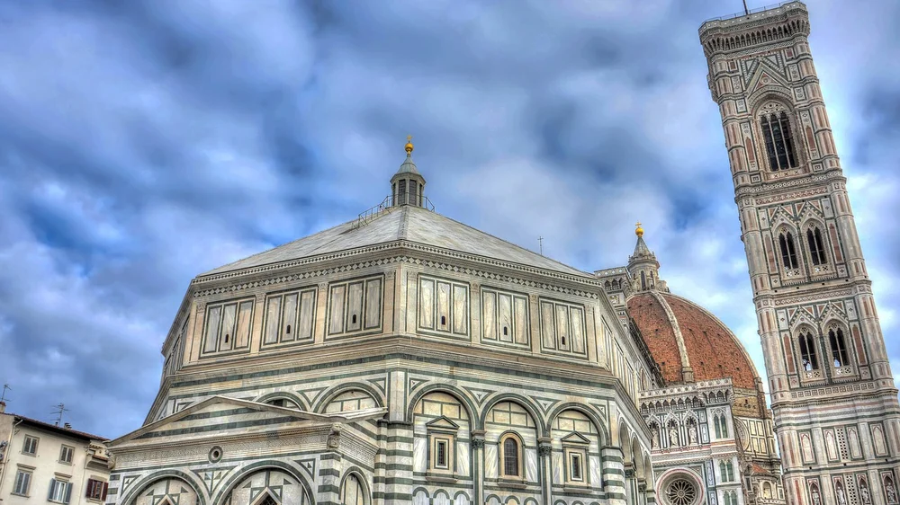 Il Battistero e il Campanile di Giotto a Firenze