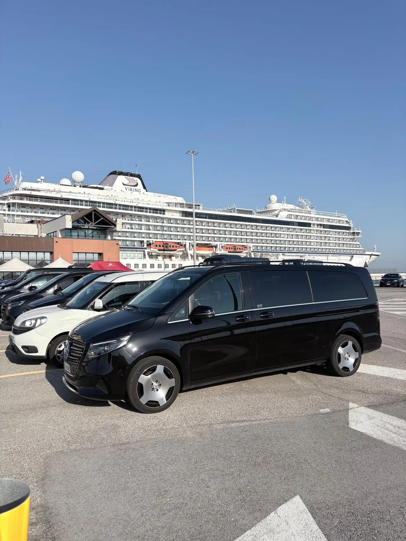 Mercedes Classe V al porto crociere