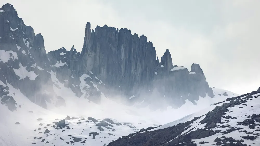 Le guglie del gruppo del Brenta vicino a Madonna di Campiglio