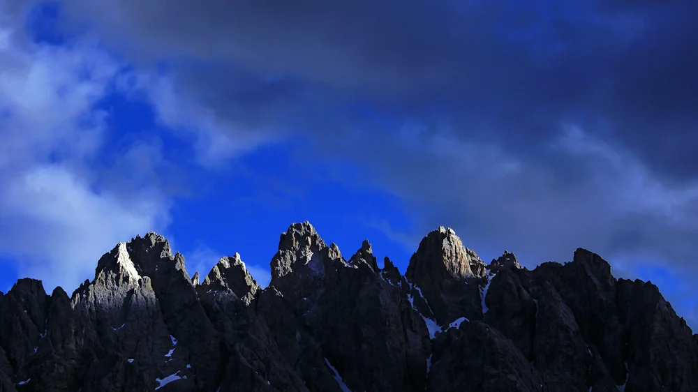 Le guglie delle Dolomiti di Sesto vicino a San Candido